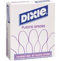 Dixie Spoon, Sp, Plstc, Heavy Med.Wt 100PK DXESM207